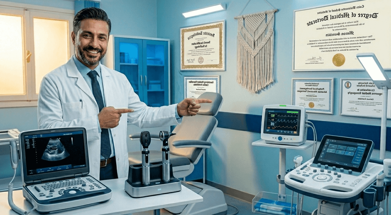 تجهيزات عيادات
